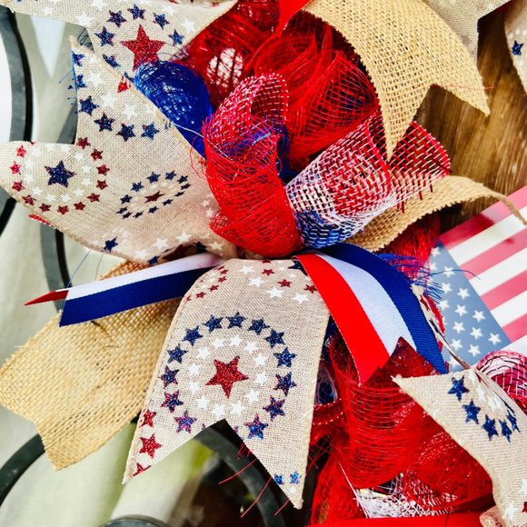 Patriotic Wreath - Picture 5 of 5